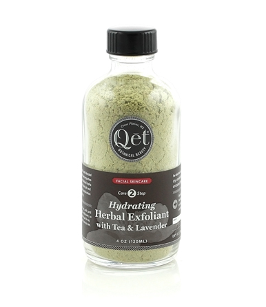 Qet Botanicals Hydrating Herbal Exfoliant with Tea & Lavender