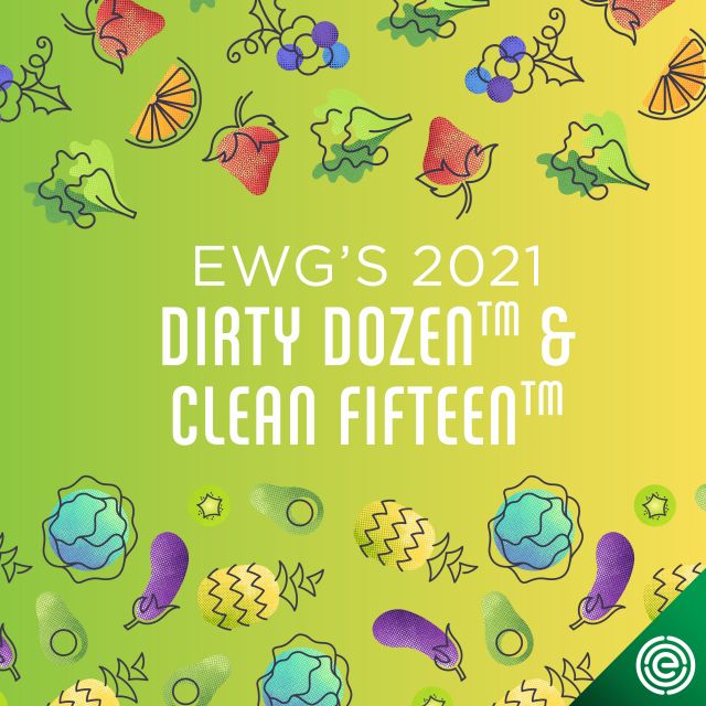 EWG's 2021 Dirty Dozen