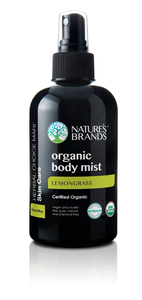 Nature's Brands Organic Body Mist, Lemongrass