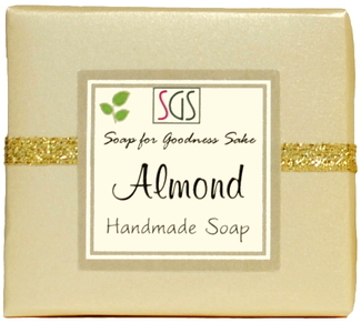 Soap for Goodness Sake Handmade Soap, Almond