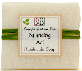Soap for Goodness Sake Handmade Soap, Balancing Act 