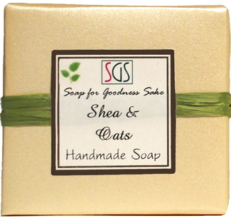 Soap for Goodness Sake Handmade Soap, Shea and Oats 