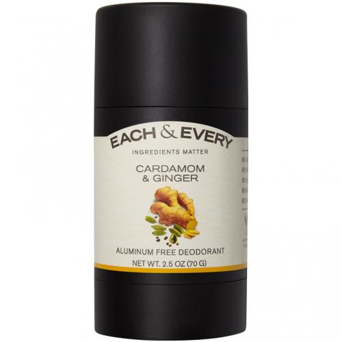 Each & Every Deodorant, Cardamom & Ginger